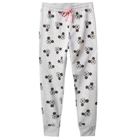 DISNEY PARKS Mickey Mouse Jogger Pants size M - Picture 1 of 8
